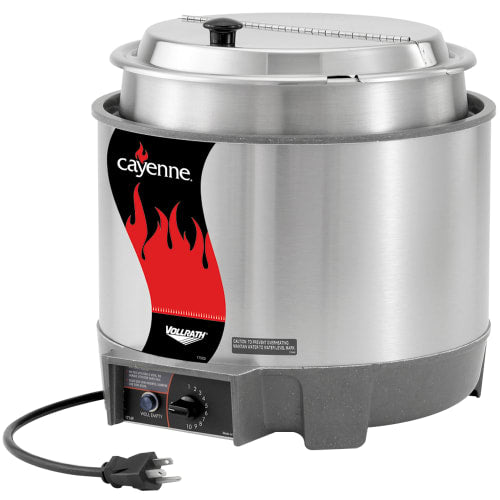 Vollrath 72018 7 qt Countertop Soup Warmer w/ Thermostatic Controls, 120v