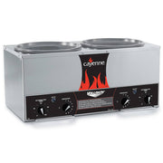 Vollrath 72028 (2) 7 qt Countertop Soup Warmer w/ Thermostatic Controls, 120v