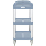 Vollrath 97004 3 Level Polymer Utility Cart w/ 300 lb Capacity, Raised Ledges