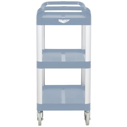 Vollrath 97004 3 Level Polymer Utility Cart w/ 300 lb Capacity, Raised Ledges