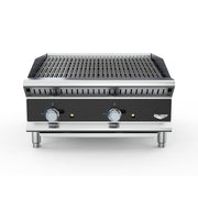 Vollrath CBGHD-18 18" Heavy-Duty Gas Charbroiler w/ Reversible Grill Plates - Stainless Steel, Convertible