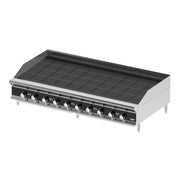 Vollrath CBGHD-60 60" Heavy-Duty Gas Charbroiler w/ Reversible Grill Plates - Stainless Steel, Convertible