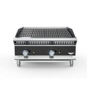 Vollrath CBGHD-60 60" Heavy-Duty Gas Charbroiler w/ Reversible Grill Plates - Stainless Steel, Convertible