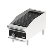 Vollrath CBGMD-12 12" Medium-Duty Gas Charbroiler w/ Reversible Grill Plates - Stainless Steel, Convertible