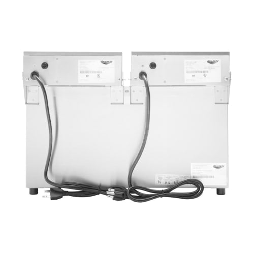 Vollrath CF4-3600DUAL Countertop Electric Fryer - (2) 15 lb Vat, 208-240v/1ph