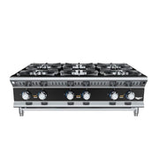 Vollrath HPG6-36 36" Countertop Manual Gas Commercial Hotplate - Convertible
