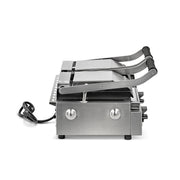 Vollrath PSG4-DG208240-C Double Commercial Panini Press w/ Cast Iron Grooved Plates, 208v