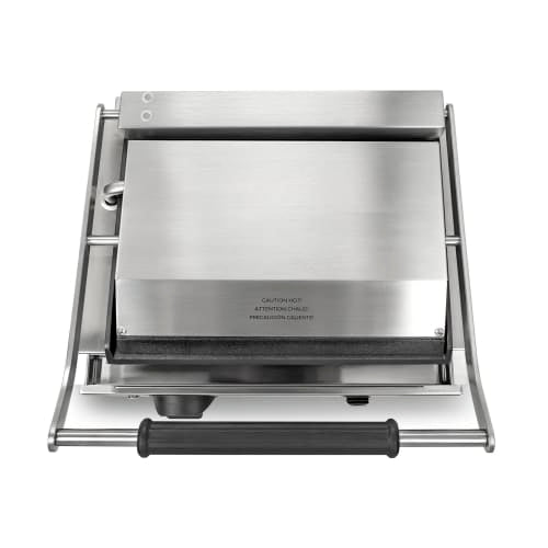 Vollrath PSG4-SF120 Single Commercial Panini Press w/ Cast Iron Smooth Plates, 120v