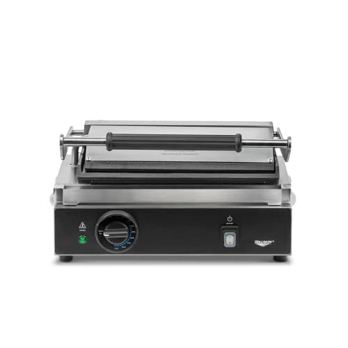 Vollrath PSG4-SF120 Single Commercial Panini Press w/ Cast Iron Smooth Plates, 120v