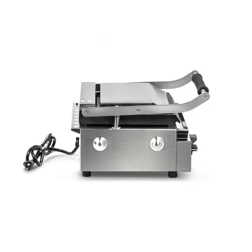 Vollrath PSG4-SF120 Single Commercial Panini Press w/ Cast Iron Smooth Plates, 120v