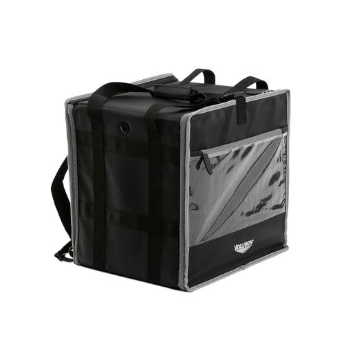 Vollrath VDBBM300 Food Delivery Backpack Bag - 16"W x 13"D x 16"H, Nylon, Black