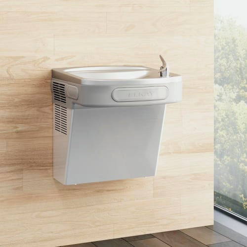 Elkay EZS8S Wall Mount Bi Level Drinking Fountain - Non Filtered, Refrigerated, Stainless
