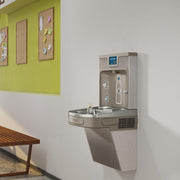 Elkay LZS8WSLK Wall Mount Drinking Fountain w/ Bottle Filler - Refrigerated, Filtered