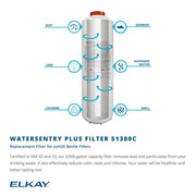 Elkay LZWSSM Wall Mount Bottle Filling Station - Non Refrigerated, Filtered