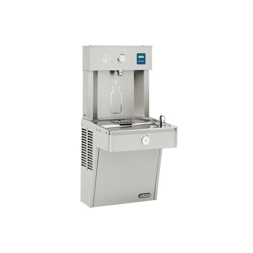 Elkay VRC8WSK Wall Mount Drinking Fountain w/ Bottle Filler - Refrigerated, Non Filtered
