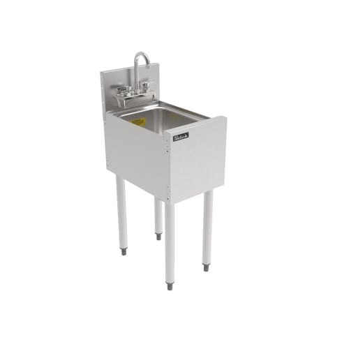 Perlick TS12DS Underbar Dump Sink w/ 14"L x 10"W x 9 1/4"D Bowl