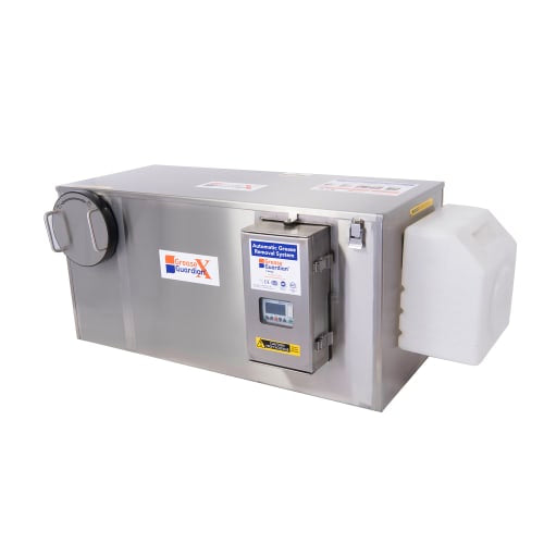 Grease Guardian GGX35 Automatic Grease Trap w/ 35 GPM Capacity, Stainless Steel, Size #70
