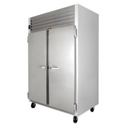 Traulsen G20010 52 1/10" Two Section Reach In Refrigerator, (2) Left/Right Hinge Solid Doors, 115v