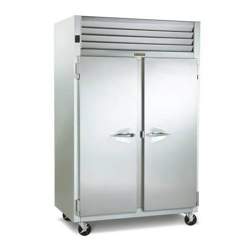 Traulsen G20010 52 1/10" Two Section Reach In Refrigerator, (2) Left/Right Hinge Solid Doors, 115v