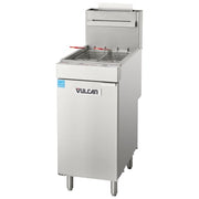 Vulcan 1VEG50M Gas Fryer - (1) 50 lb Vat, Floor Model, Natural Gas