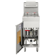 Vulcan 1VEG50M Gas Fryer - (1) 50 lb Vat, Floor Model, Natural Gas