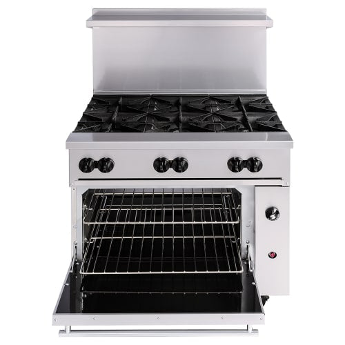 Vulcan 36C-6B 36" 6 Burner Gas Range w/ Convection Oven, Natural Gas