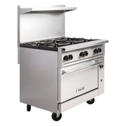 Vulcan 36S-6B 36" 6 Burner Gas Range w/ Standard Oven, Natural Gas