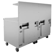 Vulcan 72CC-6B36G 72" 6 Burner Gas Range w/ Griddle & (2) Convection Ovens, Natural Gas
