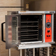 Vulcan ECO2D Single Half Size Electric Convection Oven - 5.5 kW, 208v/1ph