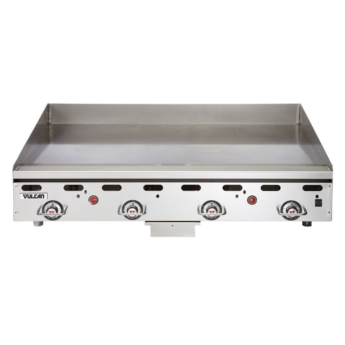 Vulcan MSA48 48" Gas Griddle w/ Thermostatic Controls - 1" Steel Plate, Natural Gas