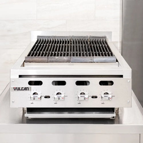 Vulcan VACB25 25 3/8" Radiant Charbroiler w/ Cast Iron Grates, Natural Gas
