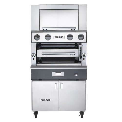 Vulcan VBB1BF 36" Upright Broiler w/ (3) Burners - Cabinet Base, Natural Gas