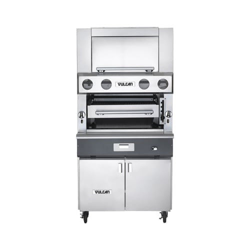 Vulcan VBB1F 36" Upright Broiler w/ (3) Burners - For Refrigerated Base, Liquid Propane