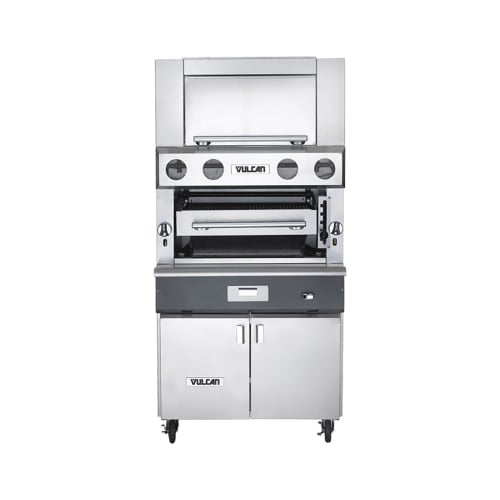 Vulcan VBB1SF 36" Upright Broiler w/ (4) Burners - Standard Oven Base, Natural Gas
