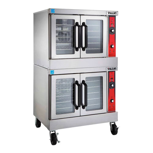 Vulcan VC44GD Double Full Size Natural Gas Convection Oven - 100,000 BTU