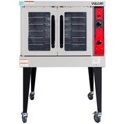 Vulcan VC4GD Single Full Size Natural Gas Convection Oven - 50,000 BTU