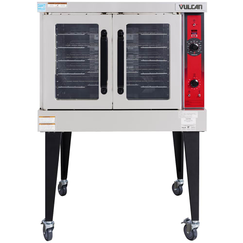 Vulcan VC4GD Single Full Size Natural Gas Convection Oven - 50,000 BTU