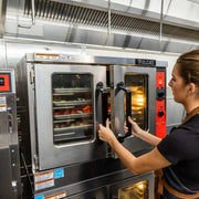 Vulcan VC55GD Double Full Size Liquid Propane Gas Convection Oven - 50,000 BTU