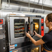 Vulcan VC55GD Double Full Size Natural Gas Convection Oven - 50,000 BTU