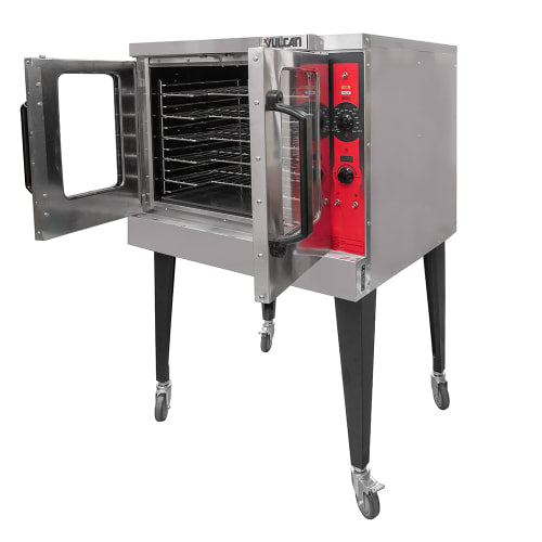 Vulcan VC5GD Single Full Size Natural Gas Convection Oven - 50,000 BTU
