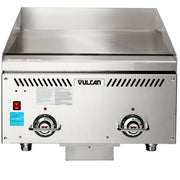 Vulcan VCCG24-IS 24" Gas Griddle w/ Thermostatic Controls - 1" Steel Plate, Liquid Propane