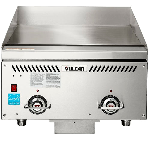 Vulcan VCCG24-IS 24" Gas Griddle w/ Thermostatic Controls - 1" Steel Plate, Liquid Propane