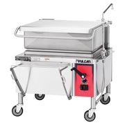 Vulcan VG30 30 gal. Tilt Skillet - Open Base, Includes Faucet, Strainer, Natural Gas