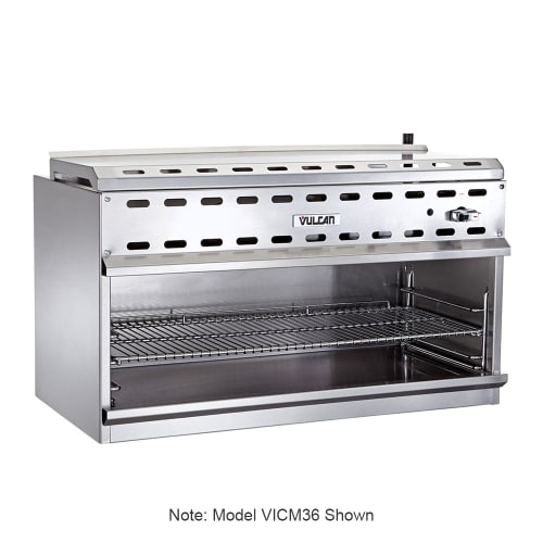 Vulcan VICM24 24" Gas Cheese Melter w/ Infrared Burner, Stainless, Liquid Propane