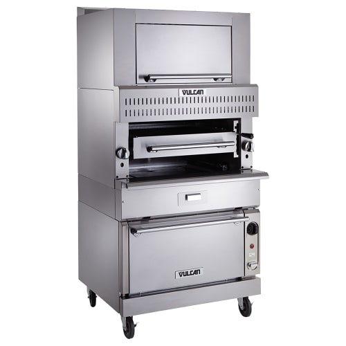 Vulcan VIR1BF Single Deck Liquid Propane Broiler - Infrared Burners, 200,000 BTU