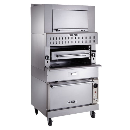 Vulcan VIR1SF Deck-Broiler w/ Infrared Burners, Standard Oven, Liquid Propane