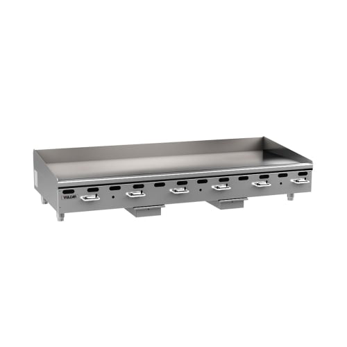 Vulcan VMG72 72" Gas Griddle w/ Manual Controls - 1" Steel Plate, Natural Gas