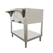 Duke 302 30 3/8" Hot Food Table w/ (2) Wells & Cutting Board, Liquid Propane