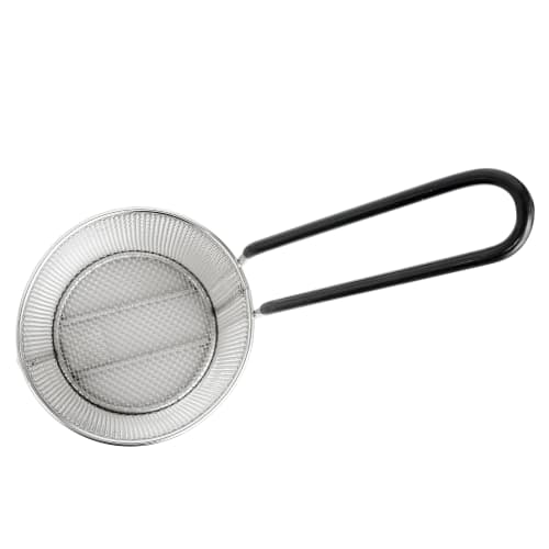 Tablecraft 984 4 1/2" Round Pasta Basket - Stainless Steel