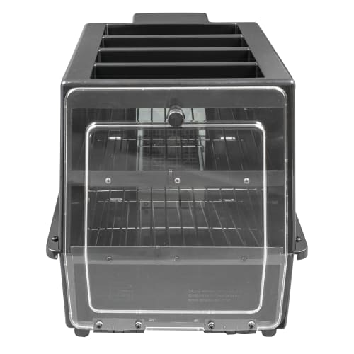 Gold Medal 5330 11 1/2" Cup Cheese Warmer w/ 32 Cup Capacity & 3 Shelves, Clear Door